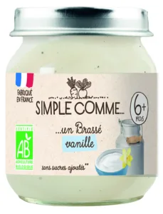 Brassé vanille bio