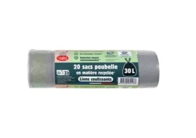 20 sacs poubelles 30l