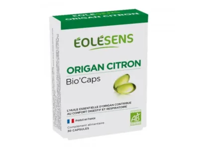 Capsules origan citron bio 30 capsules
