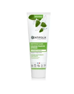 Dentifrice fluor haleine fraîche intense
