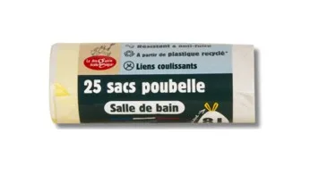 25 sacs poubelles