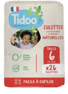 Couches culottes bébé T6 x26