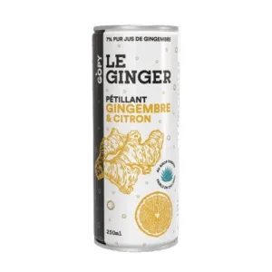 Canette ginger pétillant bio