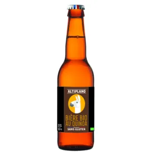 Bière au quinoa sans gluten bio