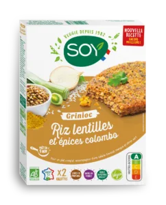 Grinioc riz lentilles colombo bio