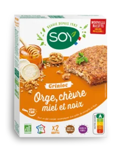 Grinioc orge chèvre miel et noix bio
