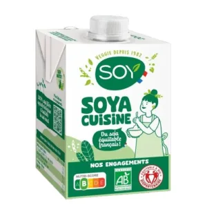 Crème cuisine soja bio
