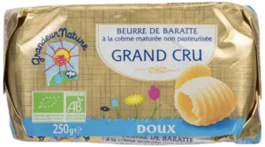 Beurre cru doux bio