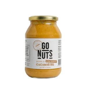 Beurre cacahuetes crunchy bio