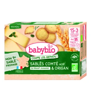 Sablés comté origan bio