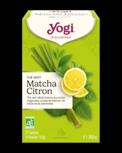 Yogi Tea the vert matcha citron bio