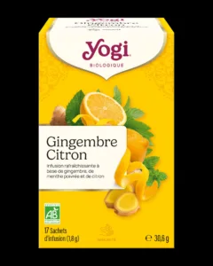 Yogi Tea gingembre citron bio