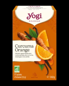 Yogi Tea curcuma orange bio