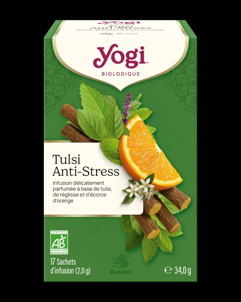 Yogi Tea tulsi anti-stress bio