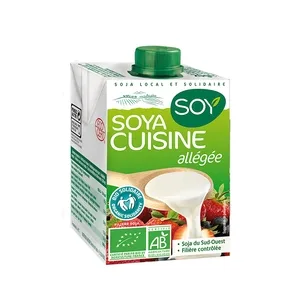 Crème cuisine soja allegée bio