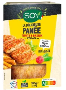 Panée tomate basilic vegan bio