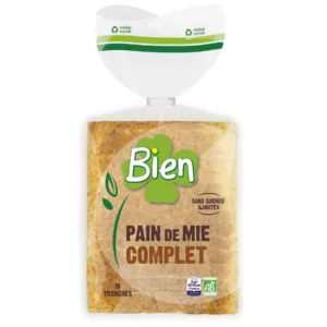 Pain de mie complet bio