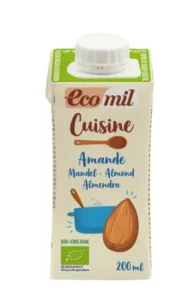 Crème cuisine amande bio