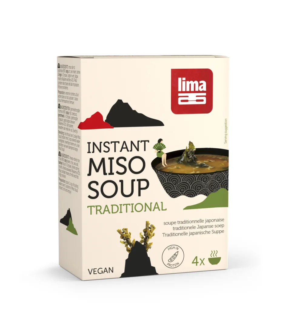 Soupe miso instantanée bio