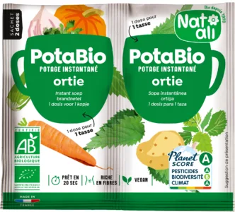 Potages instantané à l'ortie x2 bio