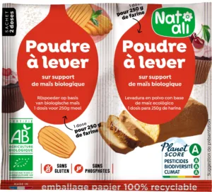 Poudre à lever x2 bio