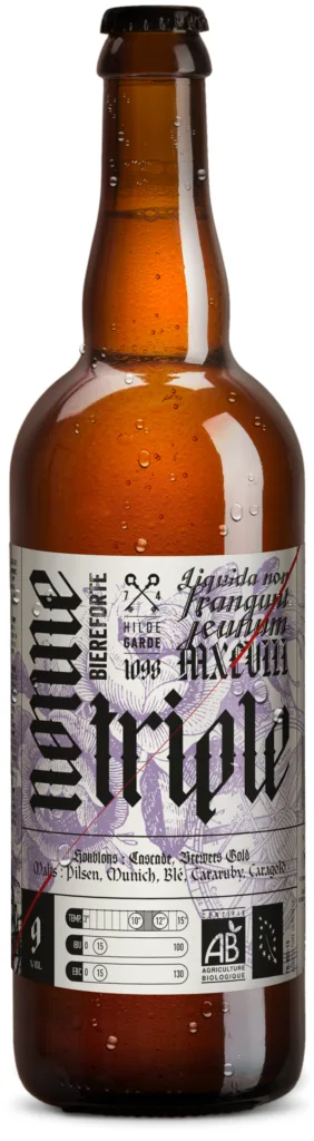 Bière nonne triple bio