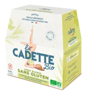 Bière blonde sans gluten bio