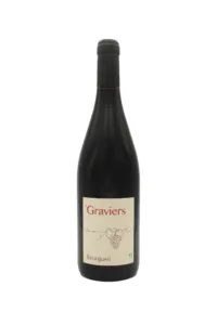Vin rouge bourgueil loire bio - Graviers