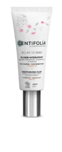 Fluide hydratant à l'éclat de rose