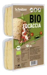Pain focaccia sans gluten bio