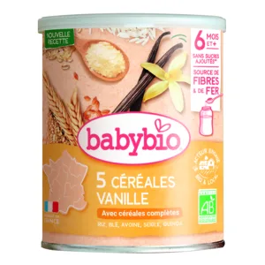 5 Céréales vanille bio