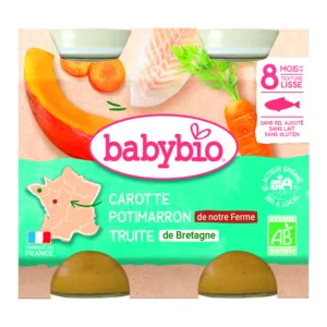 Carotte potima truite 2 x 200 g bio
