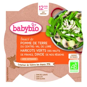 Pomme de terre haricot dinde bio