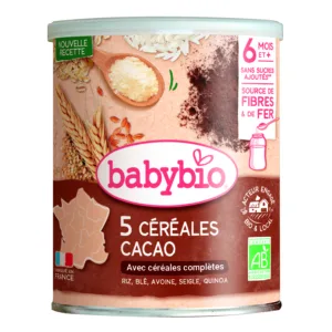 5 Céréales cacao bio