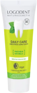 Dentifrice à la menthe