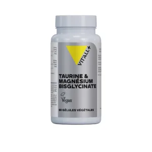 Taurine & magnésium bisglycinate 60 gélules