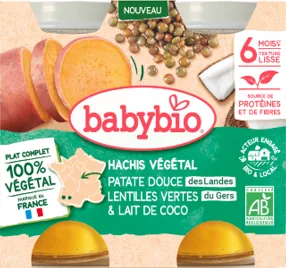 Hachis végé bio