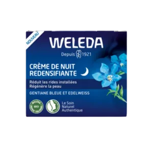 Crème de nuit gentiane bleue