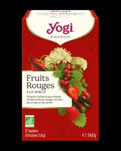Yogi Tea® fruits rouges à la vanille bio