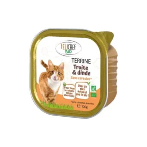Terrine chat truite bio